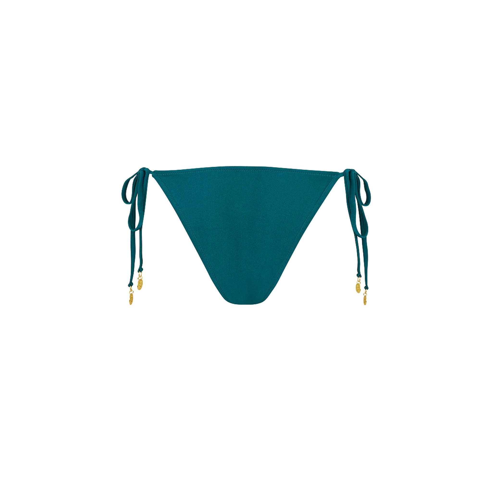 Trio Ring Cheeky Tie Bikini Bottom - Laguna Haze - Image 10
