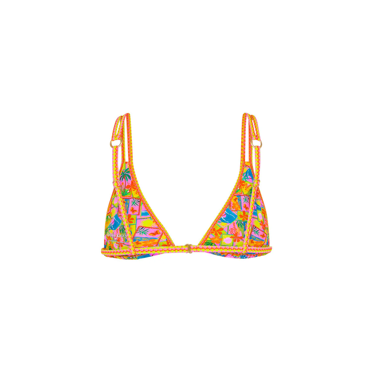 Twin Strap Bralette Bikini Top - Sunshine Snaps - Image 10