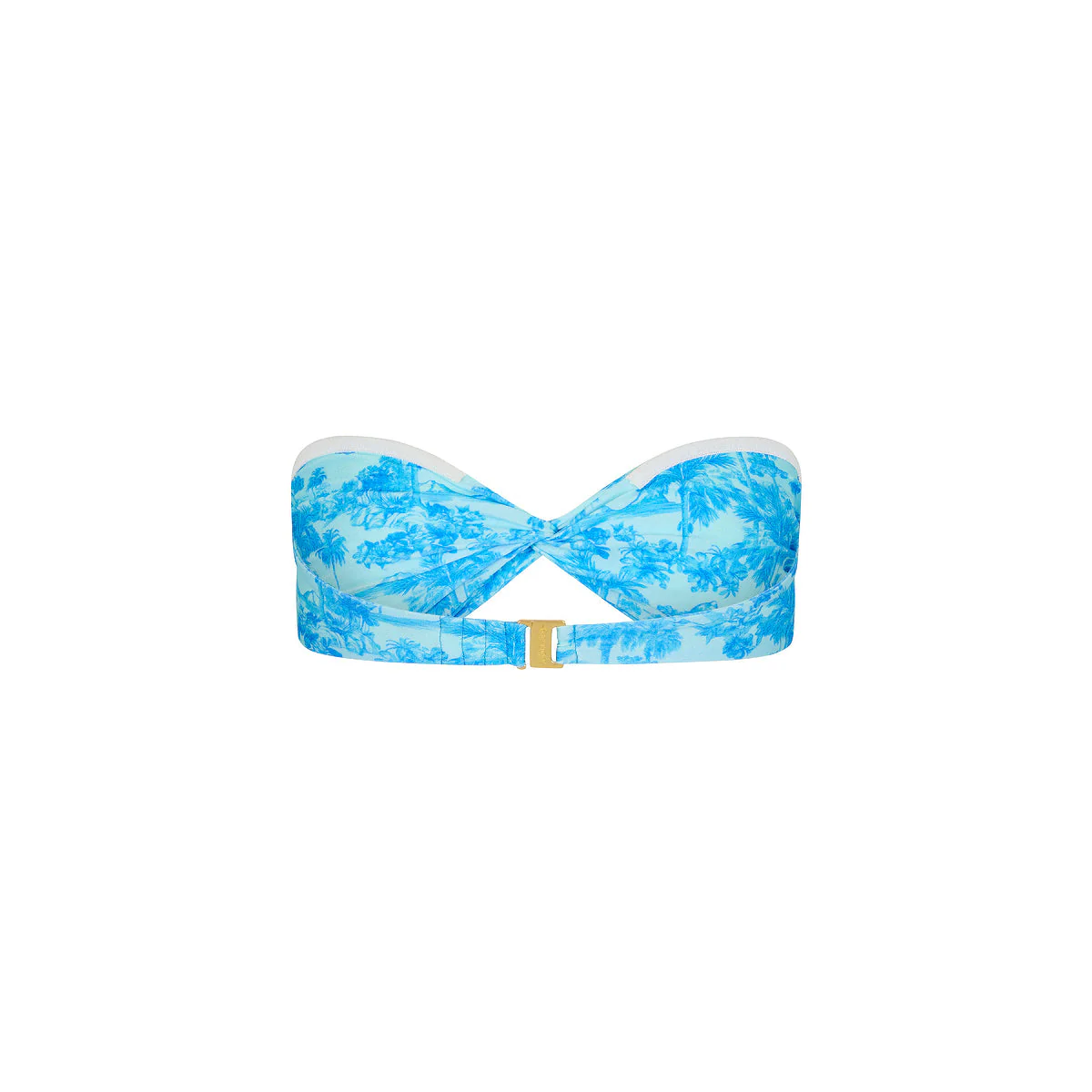 Twist Bandeau Bikini Top - Ocean Paradise - Image 8