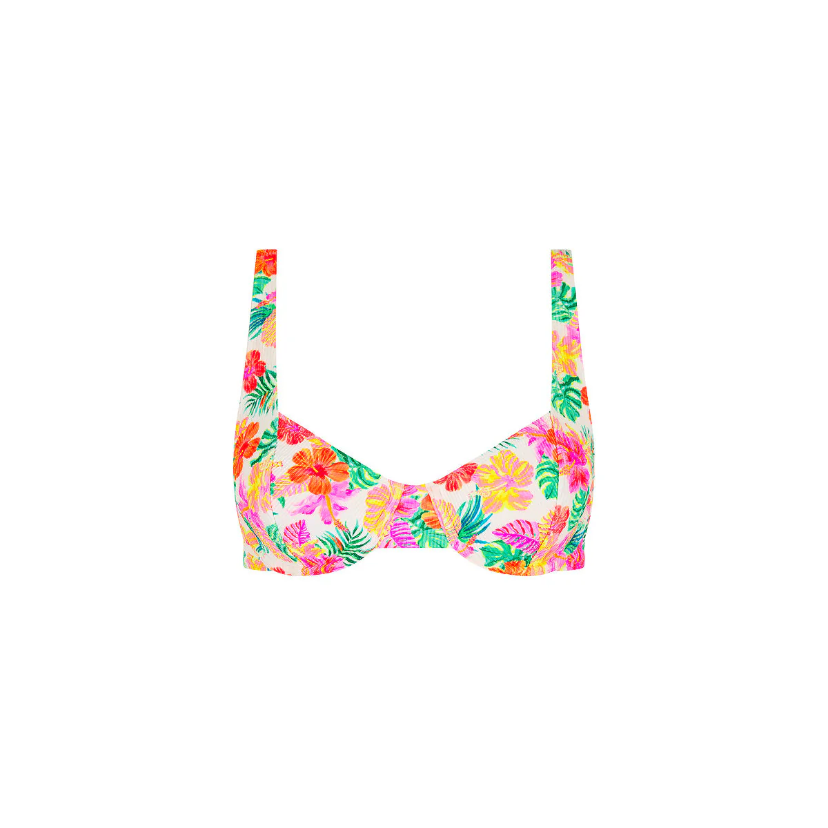 Underwire Bralette Bikini Top - Island Escape