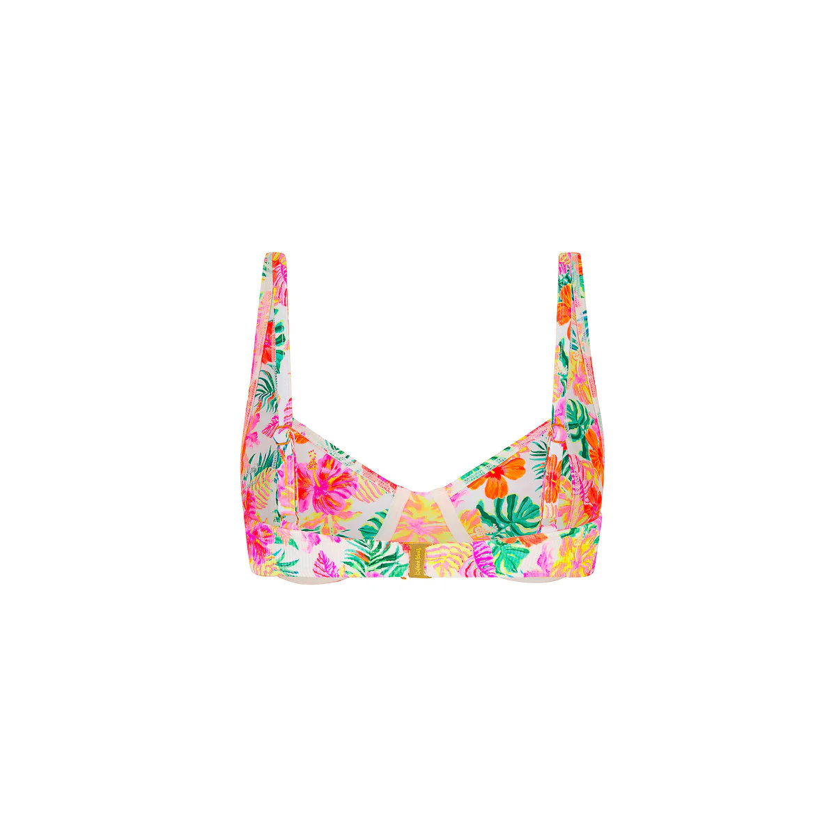 Underwire Bralette Bikini Top - Island Escape - Image 8