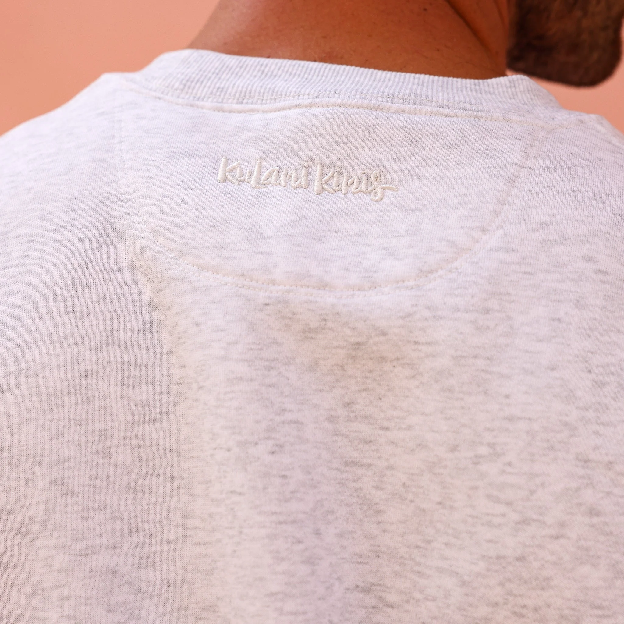 Unisex Crew Neck Sweater - Silver Stone - Image 4