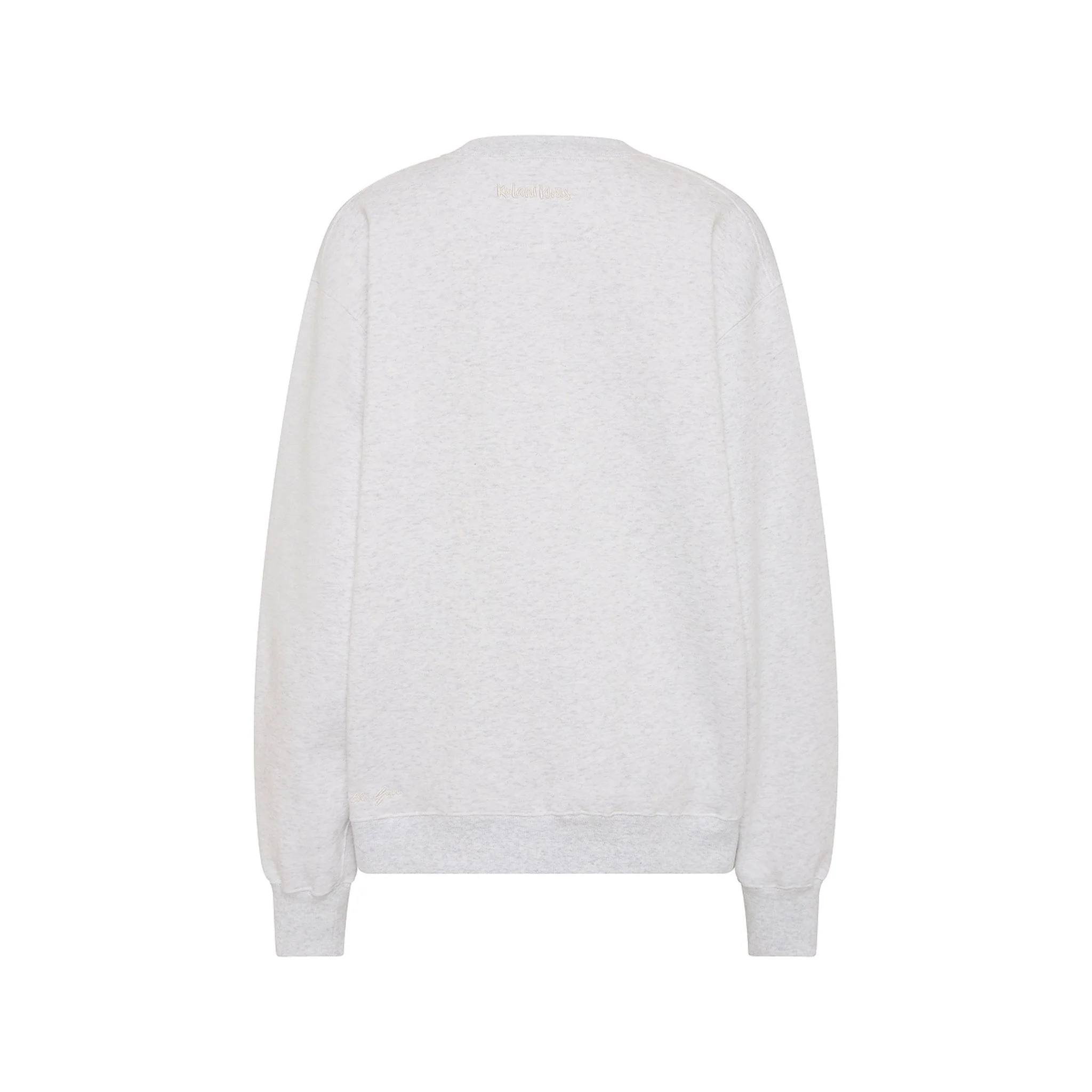 Unisex Crew Neck Sweater - Silver Stone - Image 8